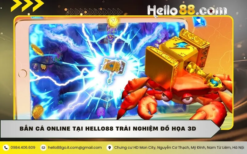 Bắn Cá Online Tại Hello88 Trải Nghiệm Đồ Họa 3D