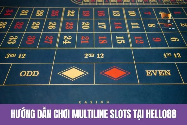Hướng dẫn chơi Multiline Slots tại hello88